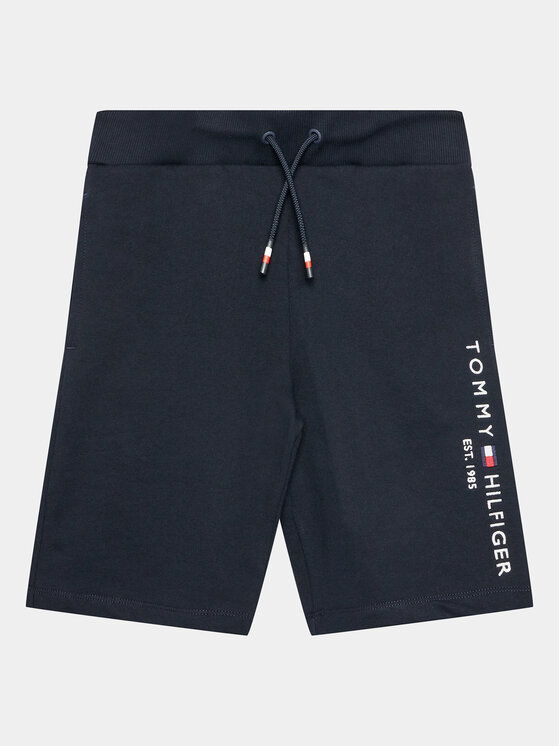 Tommy Hilfiger Tommy Hilfiger Pantaloncini sportivi KB0KB07116 D Blu scuro Regular Fit