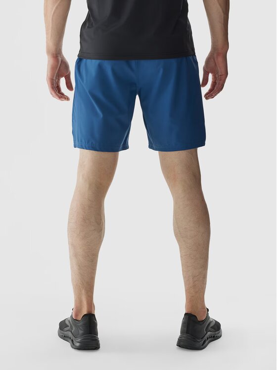 4F 4F Pantaloncini sportivi 4FWAW24TFSHM696-32S Blu Regular Fit