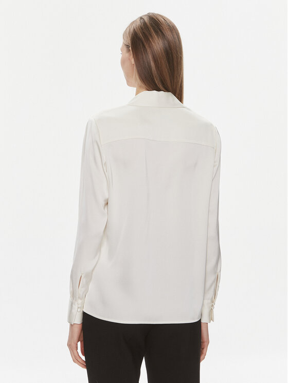 Calvin Klein Calvin Klein Blúz K20K206890 Ekru Regular Fit