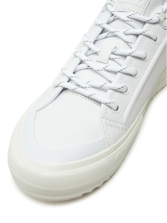 Tommy Hilfiger Tommy Hilfiger Sneakersy Th Hi Vulc Cleat Low Lth FM0FM05452 Biały