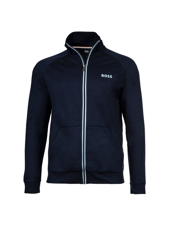 BOSS Bluza Authentic 50545564 Granatowy Regular Fit
