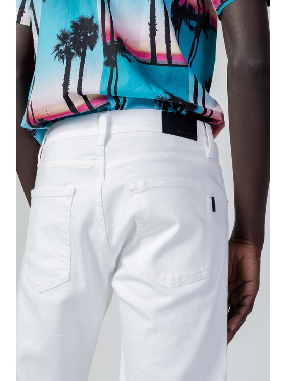 Antony Morato Antony Morato Τζιν ARGON SLIM ANKLE LEN Λευκό Slim Fit