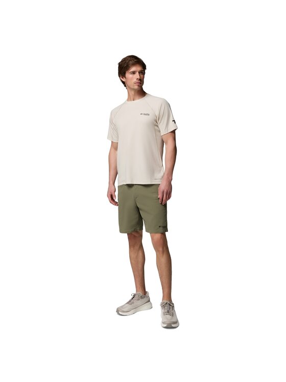 Columbia Columbia Koszulka techniczna 215719 Beżowy Regular Fit