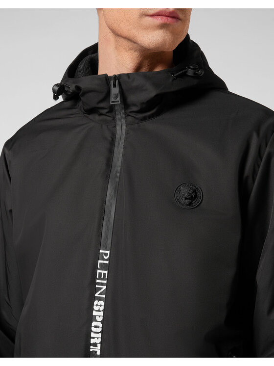 Plein Sport Plein Sport Kurtka puchowa 1939 Czarny Regular Fit