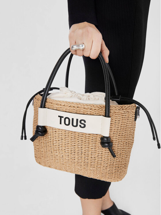 TOUS TOUS Сумка Capazo M Scoubidou 2001663243 Бежевий