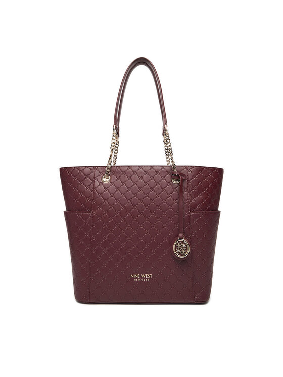 Nine West Nine West Ročna torba CEO-NEBRASKA-LDA8208A Bordo rdeča