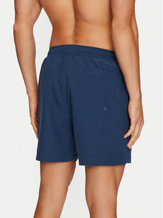 Mustang Mustang Badeshorts Oceanside 1015247 Dunkelblau Regular Fit