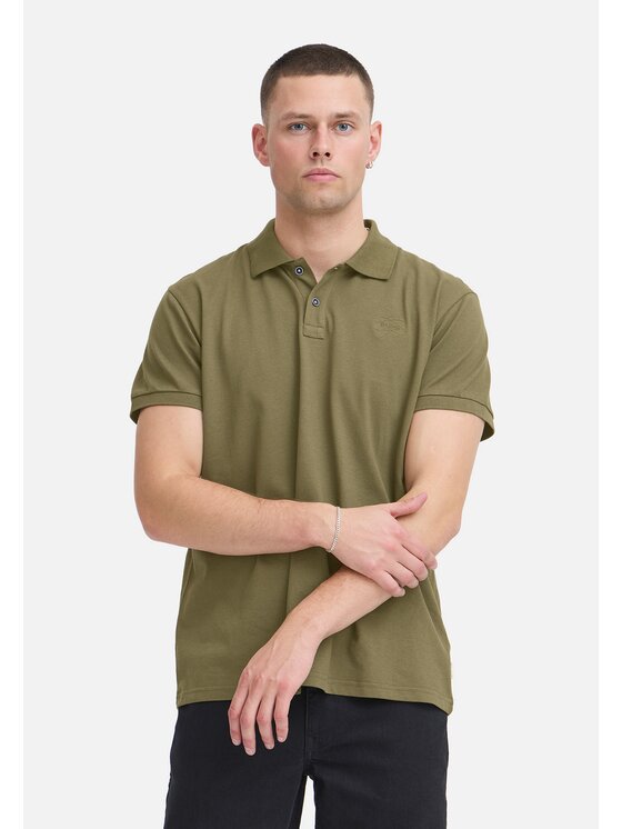 Blend Blend Polo 20717857-190515 Verde Regular Fit
