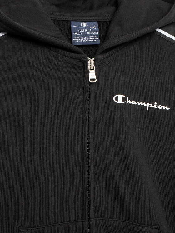 Champion Champion Majica dugih rukava 306321 Crna Regular Fit