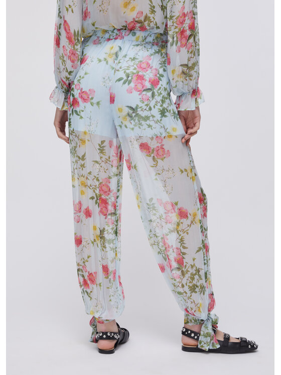 Liu Jo Liu Jo Pantaloni di tessuto WA6342T3473P9422 Viola Regular Fit