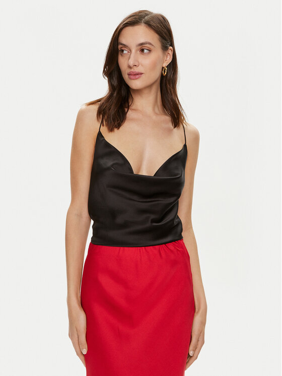 Custommade Custommade Top Youliana 999312115 Negru Regular Fit