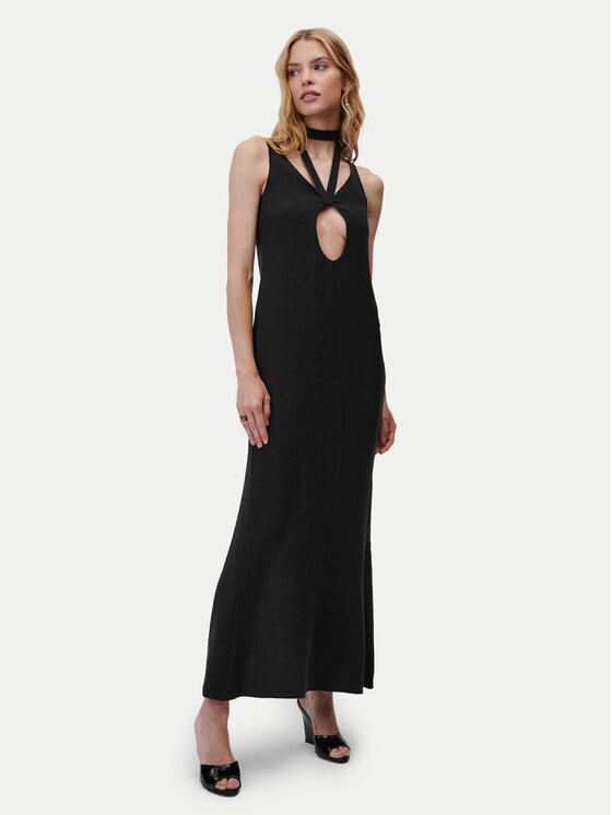 Undress Code Undress Code Sukienka letnia Rendezvous 678 Czarny Regular Fit