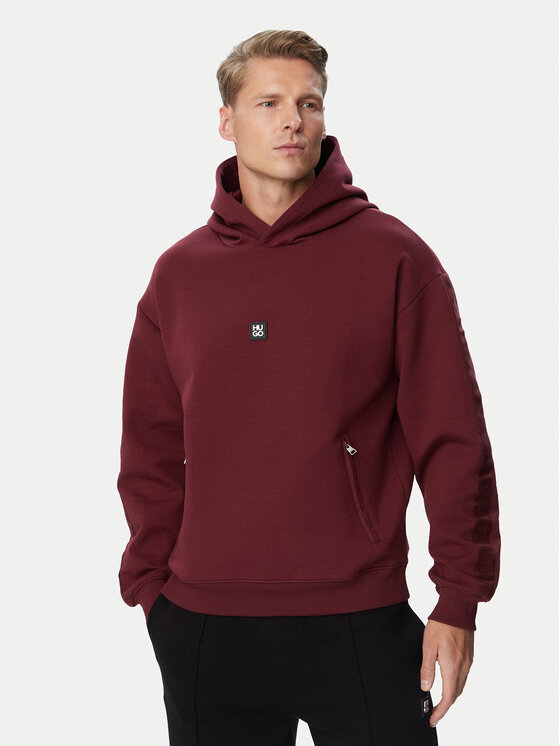 HUGO HUGO Jopa Deryhood 50567948 Bordo rdeča Regular Fit