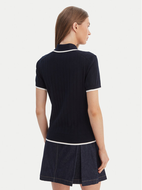 Lacoste Lacoste Polo AF9430 Granatowy Regular Fit
