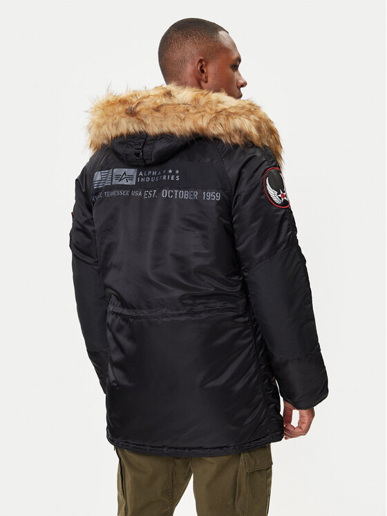 Alpha Industries Alpha Industries Geacă de iarnă N3B Airborne 188141 Negru Regular Fit
