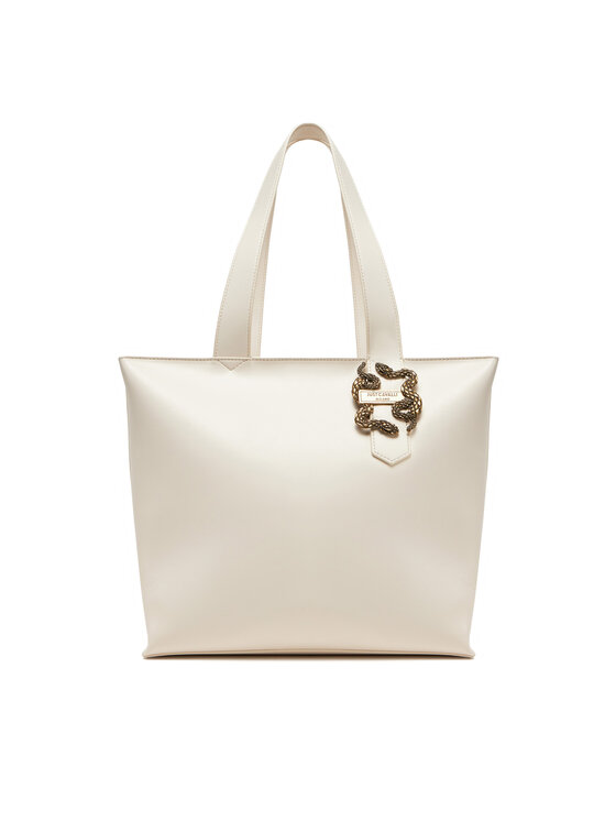 Just Cavalli Just Cavalli Rankinė Iconic Snakes 78RA4BA5 ZSA89 Balta