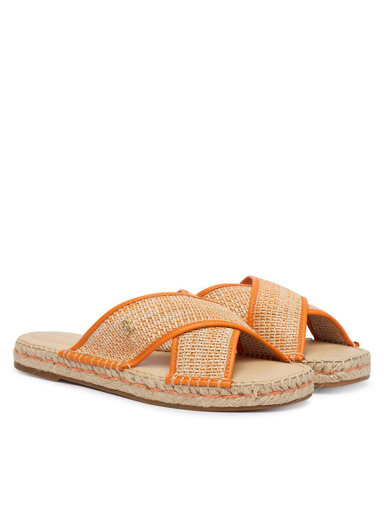 Tommy Hilfiger Tommy Hilfiger Espadrile Monogram Espadrille FW0FW09139 Oranžna