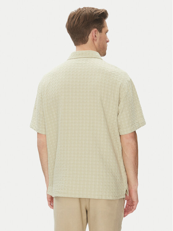Jack&Jones Jack&Jones Cămașă Dobby 12277184 Verde Relaxed Fit