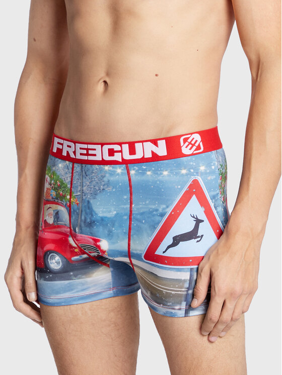 Freegun Freegun Boxerky Christmas FGPA28/1/BM/CAR Farebná