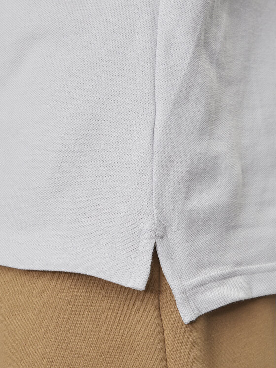 Gap Gap Тениска с яка и копчета 586306-13 Сив Regular Fit