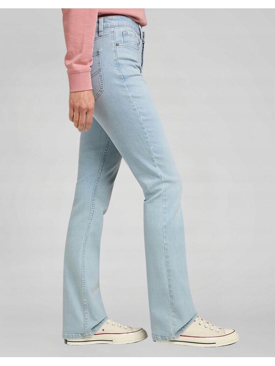 Lee Lee Jeansy Legendary Bootcut Niebieski Bootcut Fit