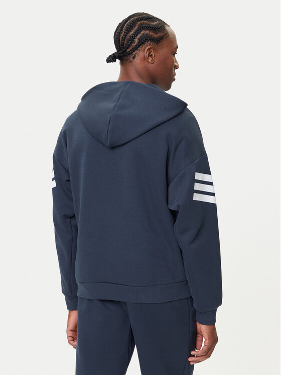 adidas adidas Pulóver Future Icons 3-Stripes JW7107 Sötétkék Regular Fit