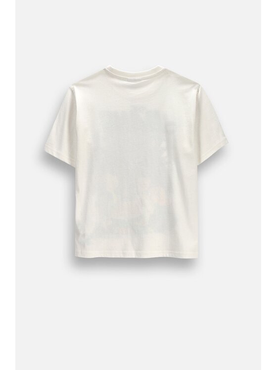 Coccodrillo Coccodrillo T-Shirt ZC6143204LBW-003 Krémová Regular Fit