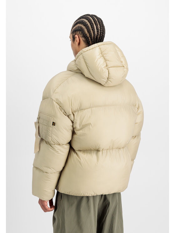 Alpha Industries Alpha Industries Kurtka zimowa Cloud Puffer Bomber Winter Jacket Beżowy Loose Fit