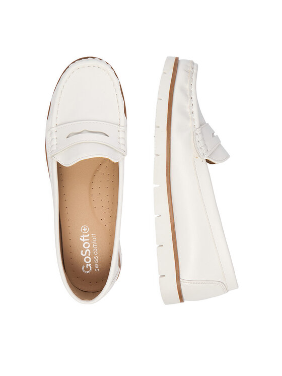 Go Soft Go Soft Mocassini CEO-WSS21728-01 Bianco