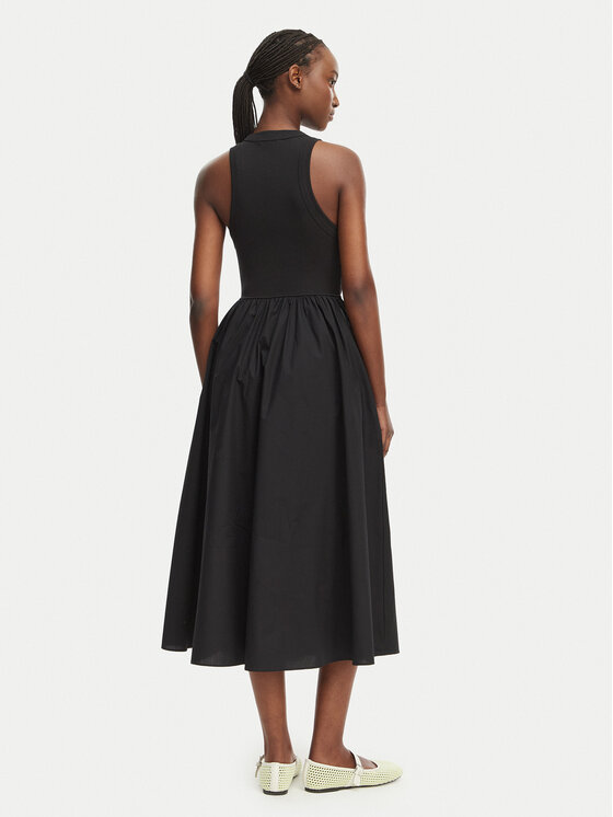 Tommy Jeans Tommy Jeans Poletna obleka DW0DW22593 Črna Regular Fit