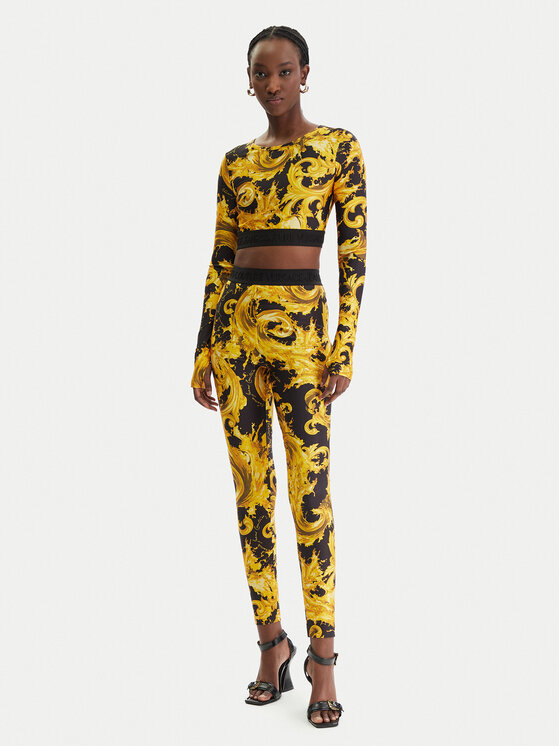 Versace Jeans Couture Versace Jeans Couture Legíny 80HAC101 JS532 Černá Slim Fit