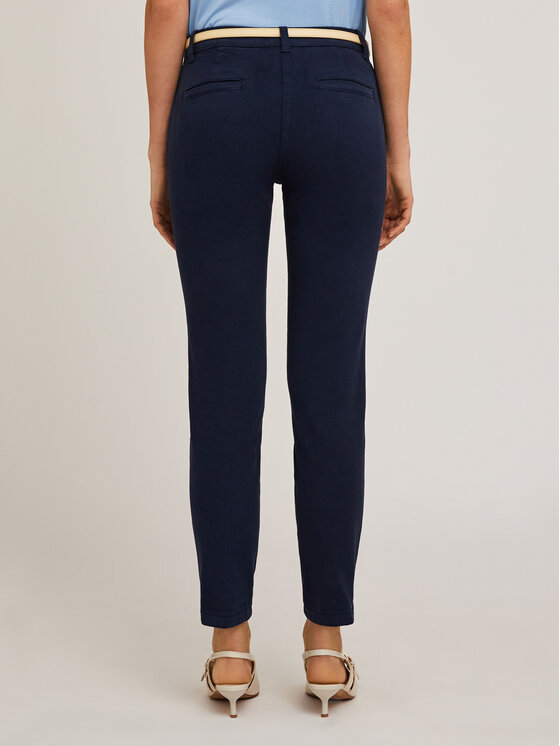 Motivi Motivi Pantaloni di tessuto P729Q003852N039 Blu Regular Fit