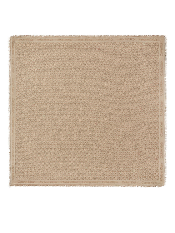Calvin Klein Calvin Klein Rätt Aop Monogram Jacquard LV04F8054G Beež
