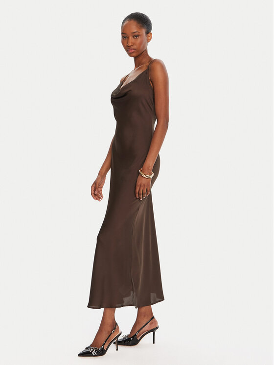 Guess Guess Rochie de zi W5GK85 WH9C2 Maro Regular Fit