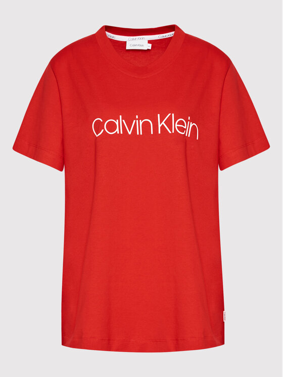 Calvin Klein Curve Marškinėliai Inclusive K20K203633 Raudona Regular Fit