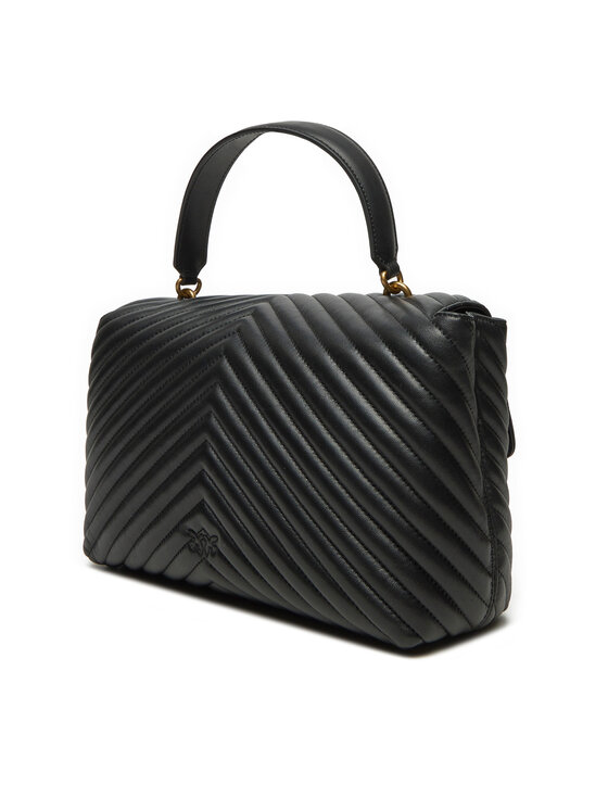 PINKO Pinko Дамска чанта Love Lady Puff Big Cl PE 23 PLTT 100042 A0GK Черен