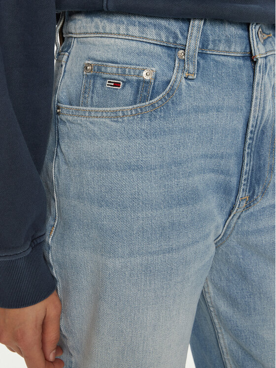 Tommy Jeans Tommy Jeans Traperice Layla DW0DW19581 Plava Straight Fit