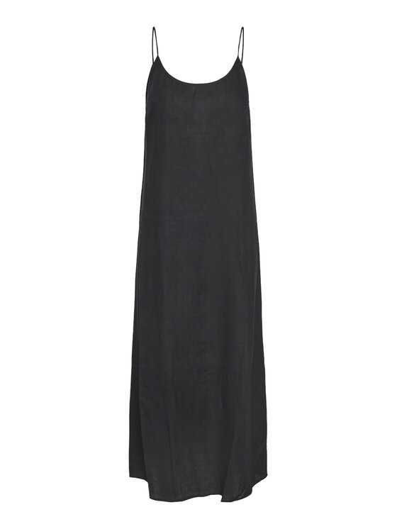 Pieces Pieces Sukienka letnia Pia 17151884 Czarny Loose Fit