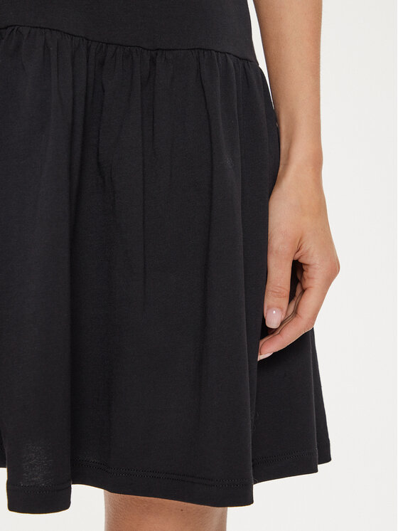 United Colors Of Benetton United Colors Of Benetton Vestito da giorno 3U53DV01H Nero Relaxed Fit