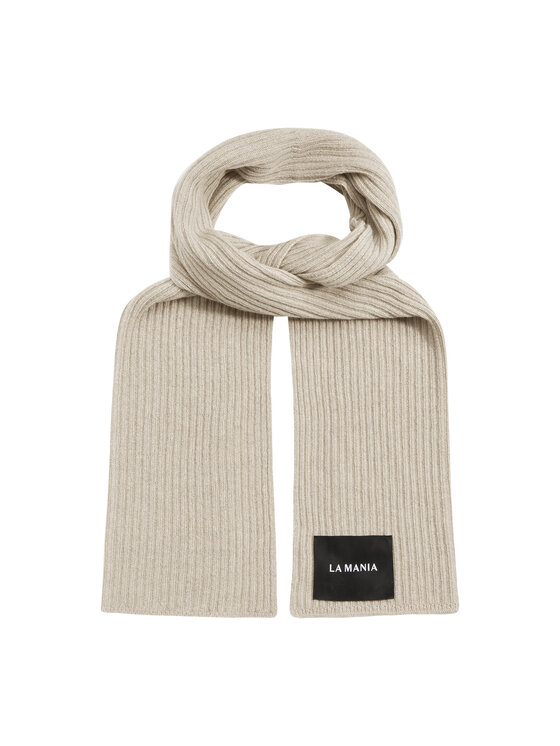 La Mania La Mania Sciarpa COZY SCARF BEIGE Beige