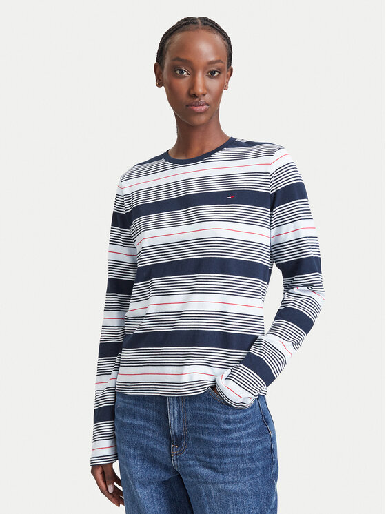 Tommy Jeans Tommy Jeans Μπλουζάκι Reg Ess Jersey DW0DW23562 Σκούρο μπλε Regular Fit