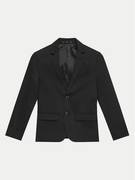 Jack&Jones Junior Jack&Jones Junior Švarkas Solar 12203557 Juoda Slim Fit