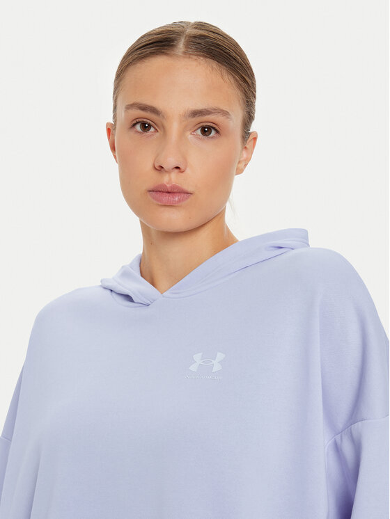 Under Armour Under Armour Суитшърт Ua Rival 1382736 Виолетов Loose Fit