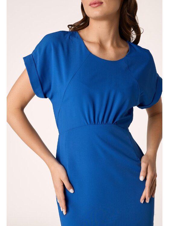 QUIOSQUE QUIOSQUE Každodenné šaty QUIOSQUE 4SH008801 Modrá Regular Fit