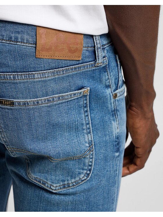 Lee Lee Jeansy Luke Highland Niebieski Slim Fit