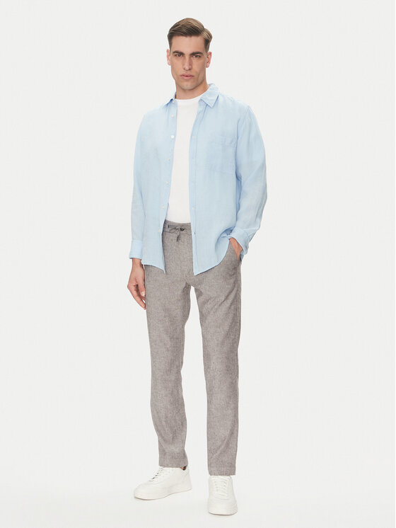 BOSS BOSS Koszula 50537381 Niebieski jasny Regular Fit