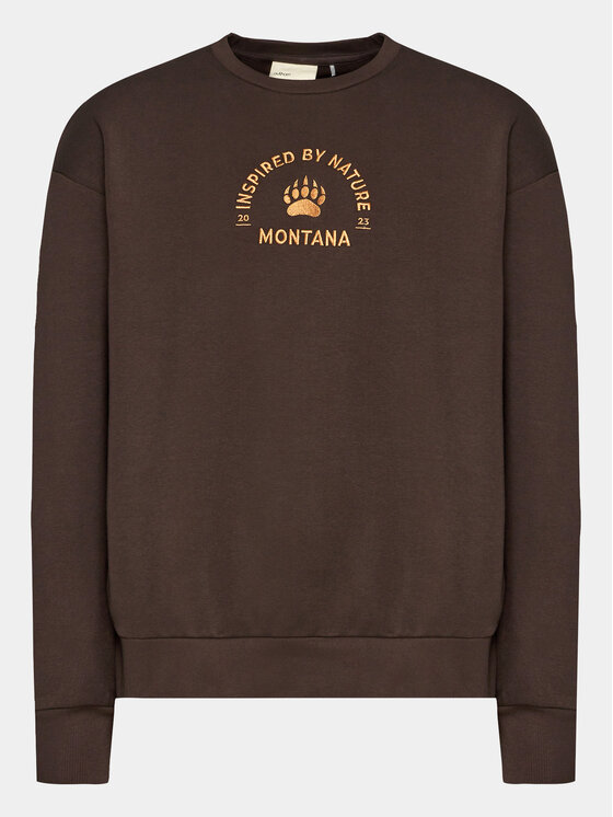 Outhorn Mikina OTHAW23TSWSM0759 Hnedá Regular Fit
