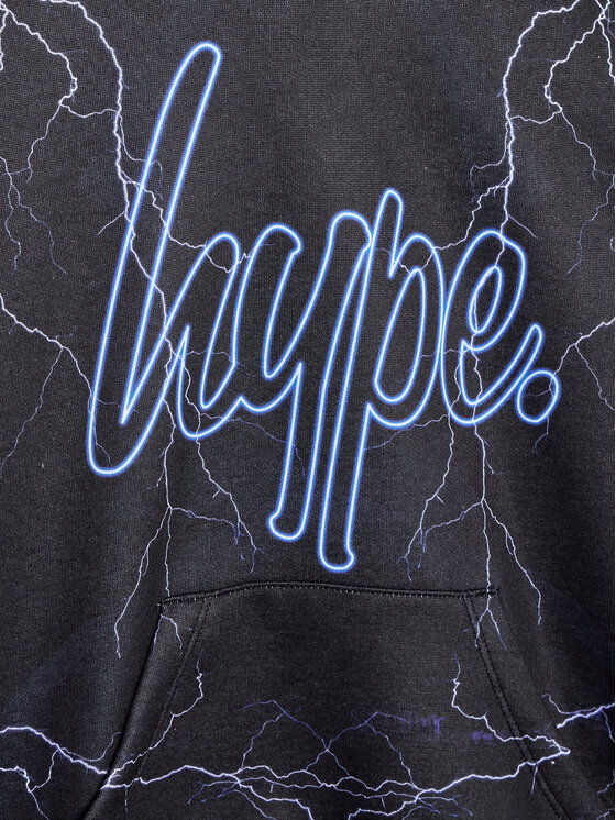 HYPE HYPE Mikina ZVLR-109 Černá Regular Fit