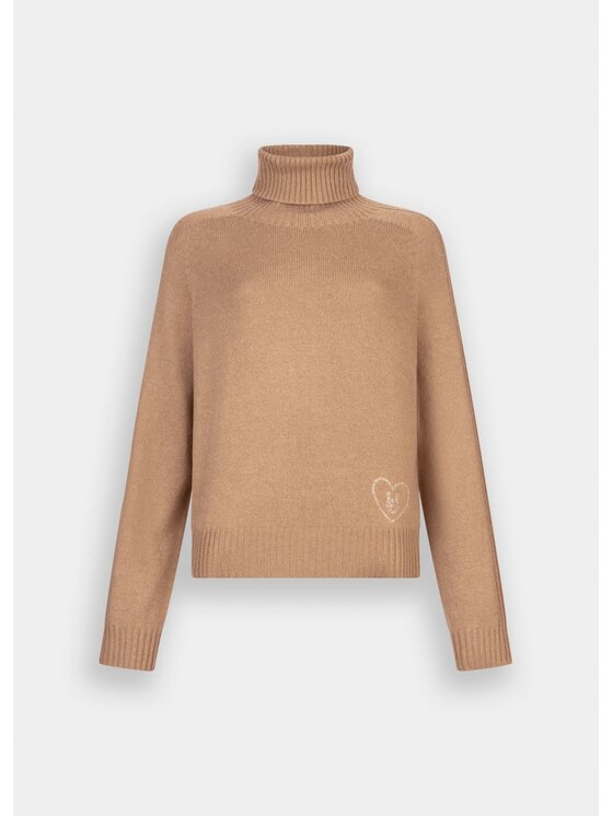 Liu Jo Liu Jo Maglione MF5445MS76L71327 Beige Regular Fit