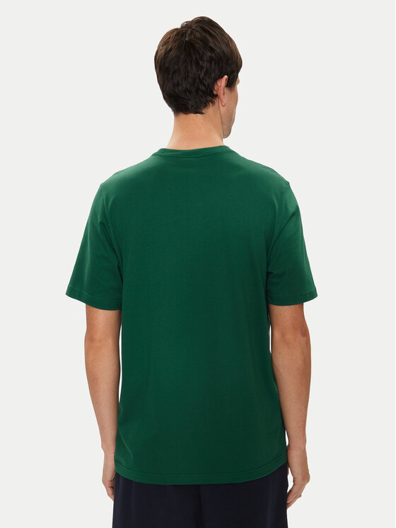 adidas adidas Majica Essentials Single Jersey Embroidered Small Logo IJ6111 Zelena Regular Fit